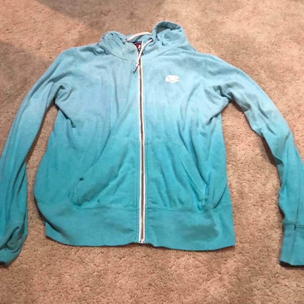 Ombré zip up!